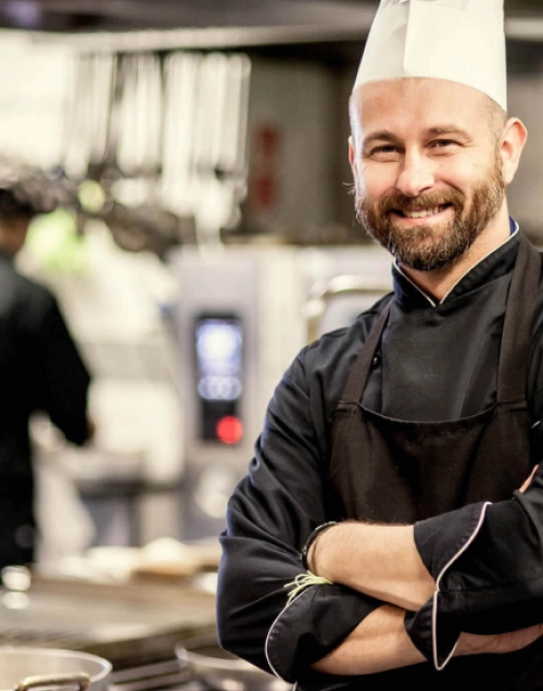 Auberge Grand Maison Restaurant Gastronomique Guerledan CHef 1 Auberge Grand Maison Restaurant Gastronomique Guerledan CHef 1